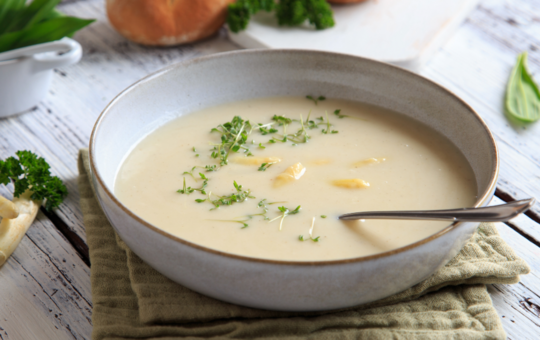 Cremige Spargelsuppe 