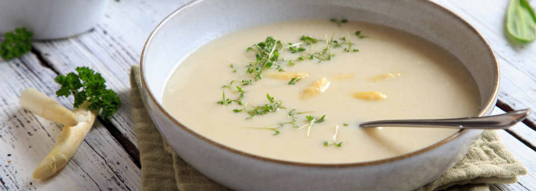Cremige Spargelsuppe
